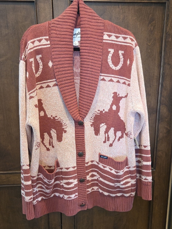 Wrangler Sweaters - Wrangler Retro Women's Horse Cardigan